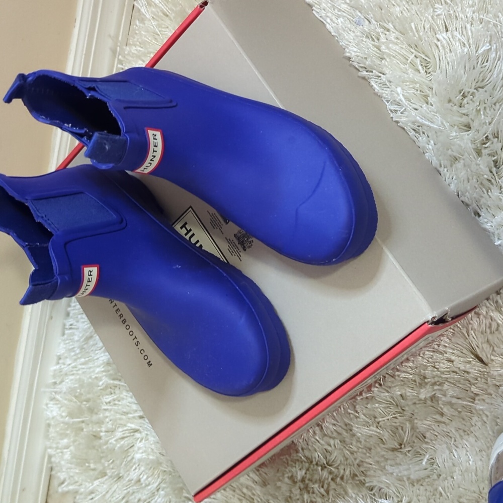Rain boots.
